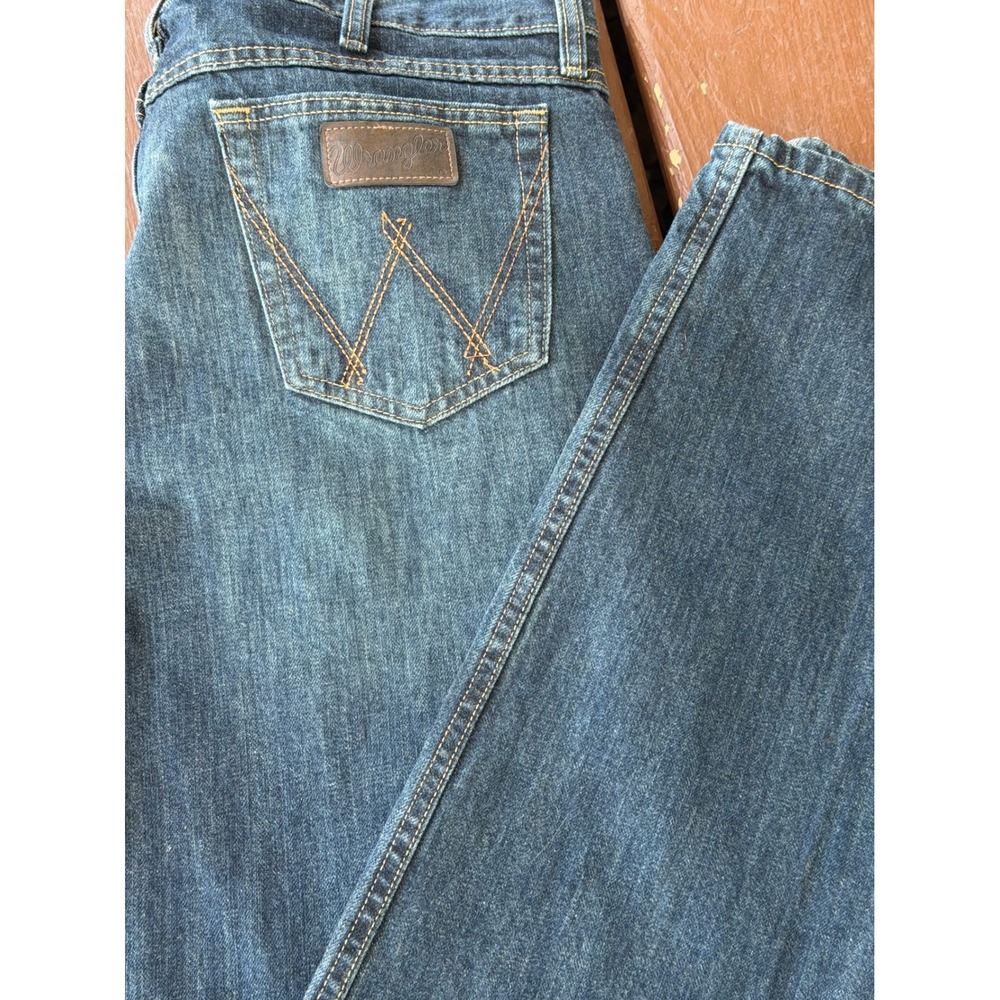 Wrangler 20X 01MWXDB Mens Relaxed Fit Straight Leg Jeans Blue 36x38